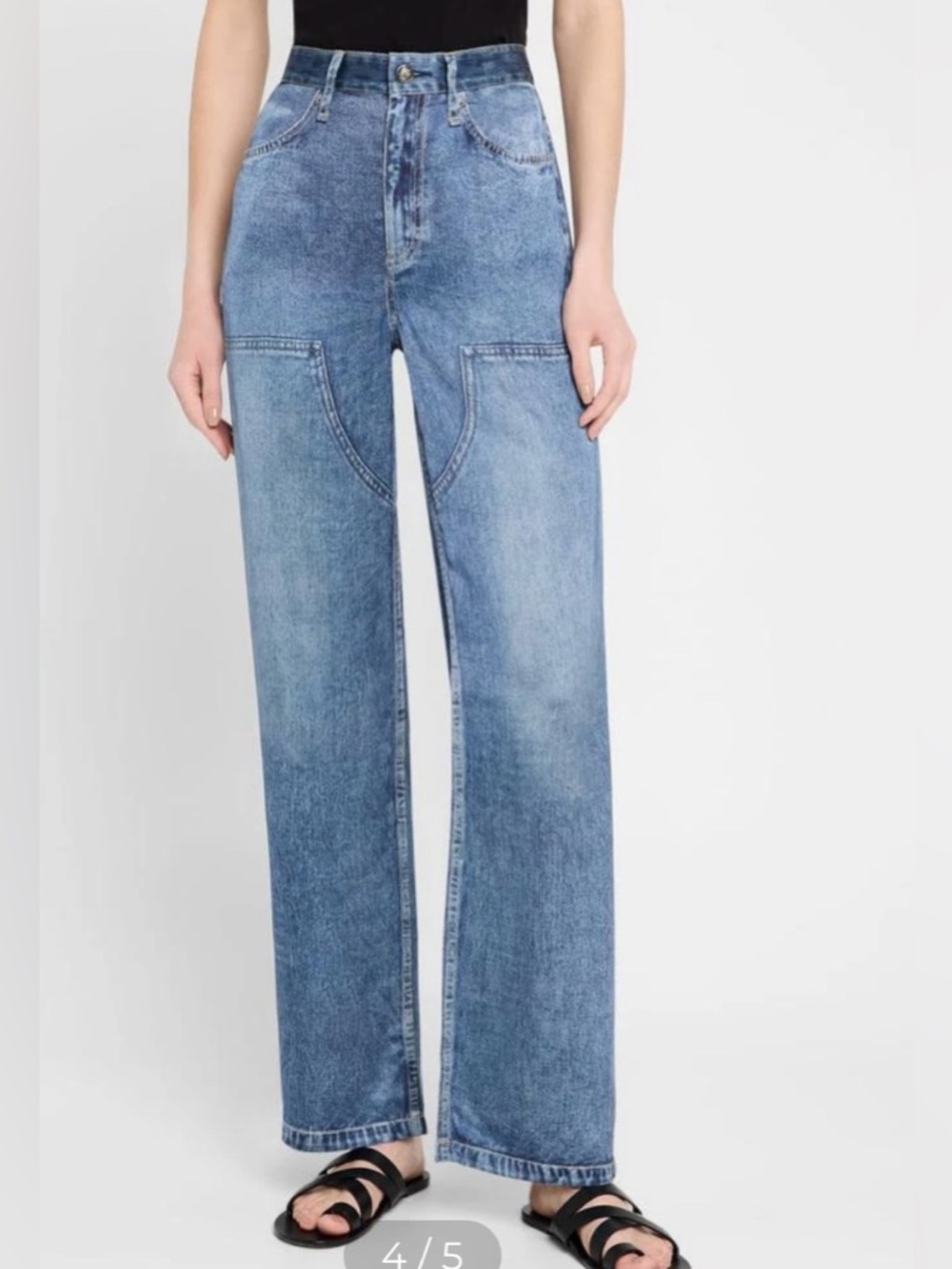rag & bone Miramar satin carpenter jeans. Size 27